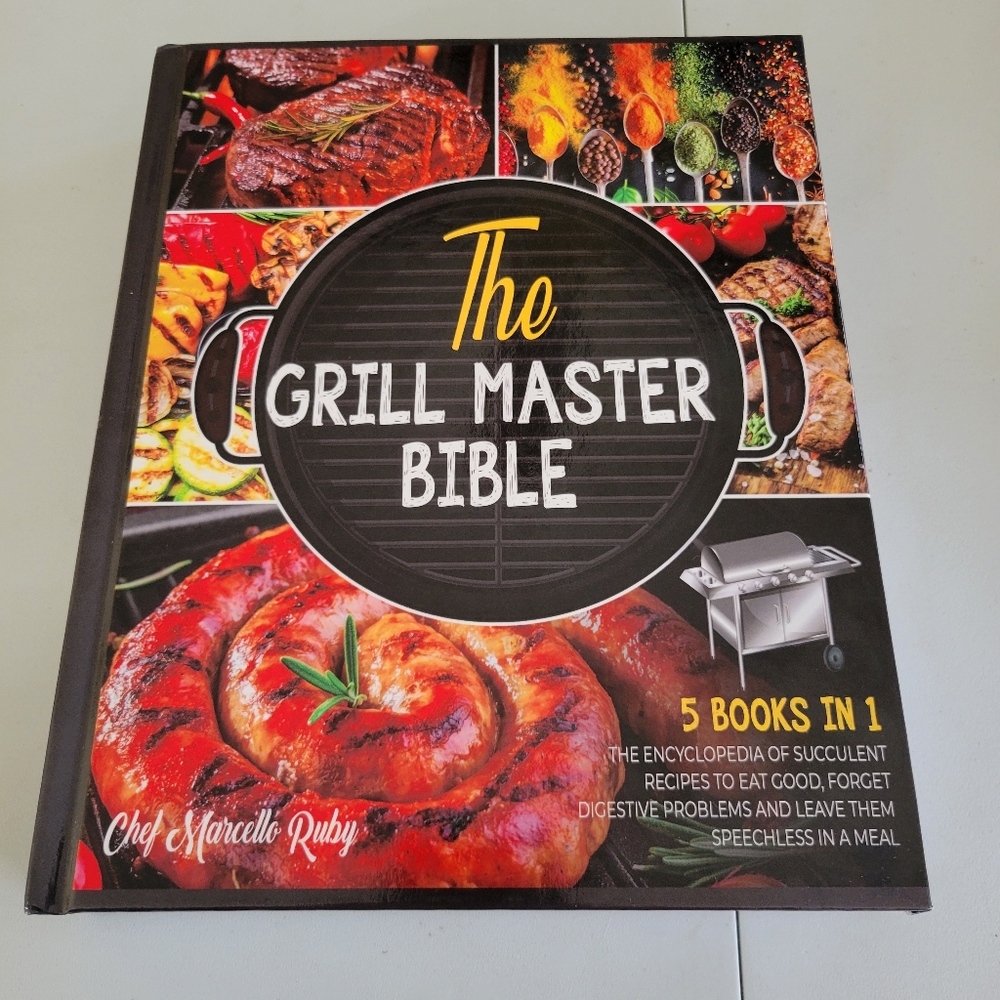 The Grill Master Bible (5 Books in 1) By Chef Marcello Ruby